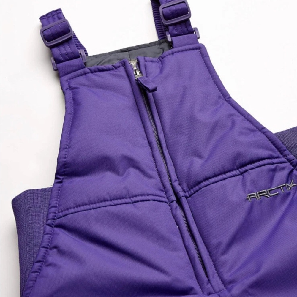 Arctix Infant/Toddler Chest High Snow Bib Overalls, Purple, 18-24M new